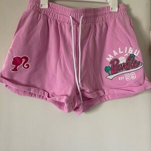 Barbie Malibu Pink Lounge Shorts w/ pockets
